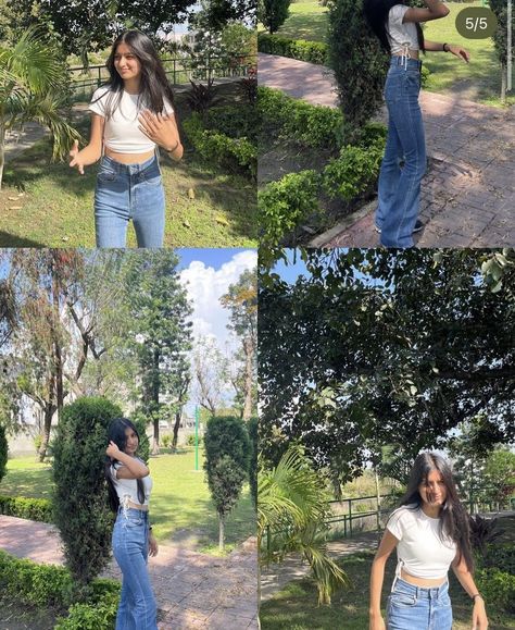 Jeans Top Pic Pose, Photo Poses In Jeans Top, Top Pic, Pic Pose, Selfie Poses, Photo Poses, Classy Outfits, Quick Saves