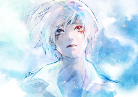 Kaneki Fanart, Sui Ishida Art, Tokyo Ghoul Art, Ghoul Art, Make An Oc, Golden Rabbit, Anime Cosplay Ideas, Ken Tokyo Ghoul, Sui Ishida