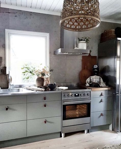 Smeg Nordic on Instagram: “We are absolutely in love with @arstidensbasta kitchen where our timeless Classic cooker C6IMX9 and hood KS60XE-2 are featured 🤍 The…” Flat Ideas, Shaker Kitchen, Timeless Classic, Kitchen Island, Kitchen Cabinets, Log In, Log, On Instagram, Instagram