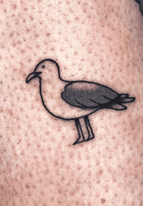 Seagull Tattoo Design Images (Seagull Ink Design Ideas) Beach Bird Tattoo, Simple Seagull Tattoo, Small Seagull Tattoo, Sea Gull Tattoo, Seagull Tattoo Minimalist, Harbour Tattoo, Sandpiper Tattoo, Seagull Drawing, Nike Tattoo