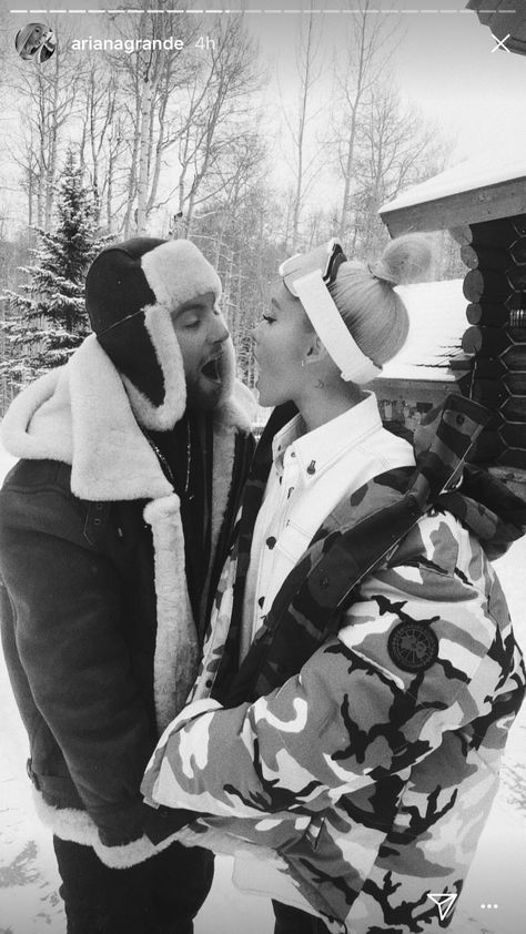 Ariana Grande. Mac Miller. Maciana Ship, Mac Miller Ariana, Mac Miller And Ariana Grande, Ariana Grande Mac, Ariana Grande Wallpaper, Ariana Grande Photos, Ariana Grande Pictures, Ariana G, 400m