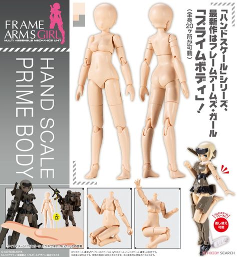 Custom Action Figures How To Make, Cosplay Draculaura, Robot Toy Design, Body Scale, Art Toys Design, Model Images, Frame Arms Girl, Frame Arms, Custom Action Figures