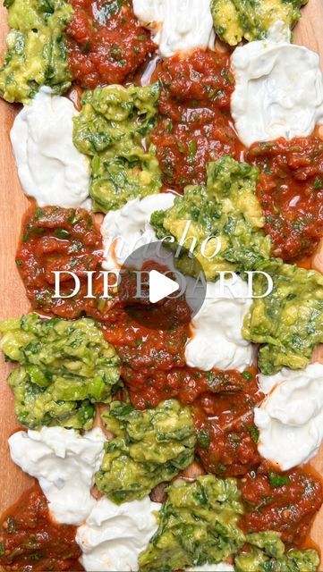 Marina L Georgallides🌞Food Content Creator✨ on Instagram: "THE NACHO DIP BOARD🤯 say what‼️ follow @chefmarinie & @thefeedfeed for more! 

My mind is truly blown. I honestly can’t believe it’s taken me this long to try it and now that I have, I am obsessed 🤩 

This idea makes for the PERFECT platter for game season too!🏈 

📌RECIPES for the best homemade guacamole and best salsa below ! 

For the guacamole, gather 
2 avocados
5 cherry tomatoes, finely chopped
A handful fresh coriander, finely chopped 
1 sprig spring onion, finely chopped 
1 lime, juiced 
1/2 tsp cumin
1 tsp dried coriander
1/2 tsp paprika
1/4 tsp cayenne pepper 
1 tbsp garlic infused oil
Salt to taste 

For the homemade salsa, gather 
2 sprigs spring onion
Handful fresh coriander
400g tinned chopped tomatoes
1 lime, squ Nachos Platter, Nacho Platter, Best Homemade Guacamole, Garlic Infused Oil, Dip Board, Best Salsa, Nacho Dip, Infused Oil, Homemade Guacamole