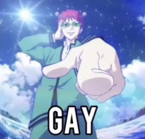 Disastrous Life Of Saiki K, Saiki Kusuo, Saiki K, Funny Reaction, Very Funny Pictures, Reaction Images, Funny Reaction Pictures, Reaction Memes, Anime Meme