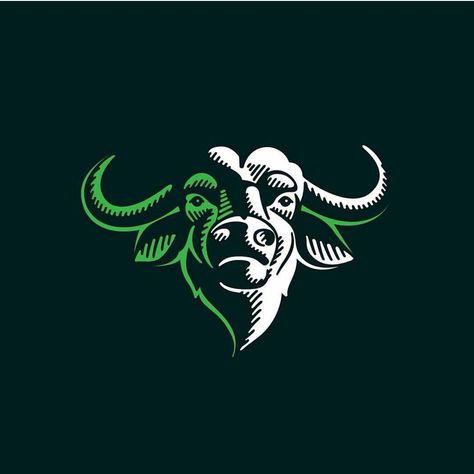 Buffalo Tattoo, Bison Logo, Sports Party Outfit, Illustrations Ideas, Buffalo Logo, Party Outfit College, Sports Logo Inspiration, Sports Fashion Men, Black Illustration