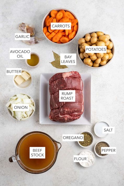 Quick And Easy Pot Roast In Crockpot, Rost In Crock Pot Dinners, Roast With Cabbage Crock Pot, Crockpot Beef Rump Roast Recipes, Pot Roast In The Oven Recipe, Simple Pot Roast Crock Pot Recipes, Homemade Pot Roast Crockpot, Best Chuck Roast Crock Pot Recipes, What To Make With Rump Roast