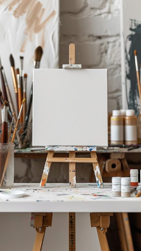 Free Artist's Blank Canvas Image | Download at StockCake