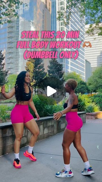 Lauren 🍊| Online Coach 🏋🏽‍♀️ on Instagram: "Steal this 20 min Full body workout and try it for your next workout routine with a friend 🫶🏽🫶🏽🫶🏽🫶🏽   All you need is a set of dumbbells and some fresh air!   SHARE with your FAVORITE workout partner, SAVE for later, and FOLLOW for more value 💪🏽💫  #getfit #fitfam #womenwholift #partnerworkout #fullbody #weighttraining #dumbellworkout #upperbodyworkout #lowerbodyworkout" 20 Min Full Body Workout, Postpartum Workout, Full Body Dumbbell Workout, Workout Partner, Dumbell Workout, Full Body Workout Routine, Women Who Lift, Dumbbell Set, Partner Workout