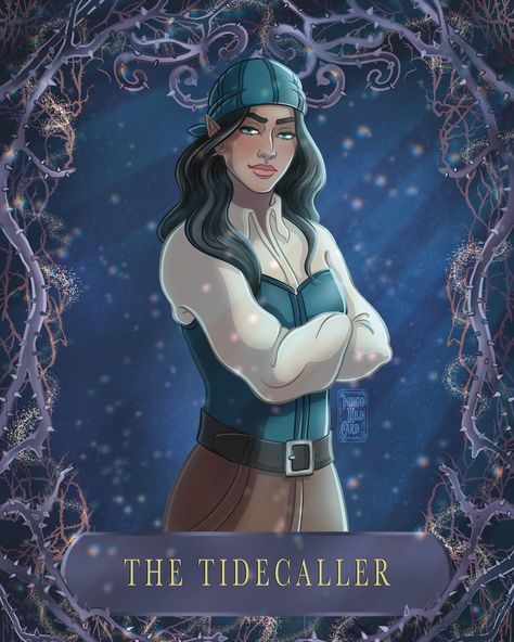 The Tidecaller tarot card 🌊 The Mist Thief by @authorljandrews is a standalone within the world of The Ever Seas series releasing June 30th, 2024🎉 • • • #themistthief #faebooks #romanticfantasy #darkfantasyromance #darkfantasy #villaingetsthegirl #touchheranddie #enemiestolovers #fatedmates #forcedproximity #morallygreymen #vikings #norsemythology #faeromance #spicyfantasybooks #bookish #bookstagram #fairytaleretellings #book #fanart #booktok #fypシ #foryoupage #fy #fyp #bookfanart #theever... The Mist Thief Lj Andrews, The Mist Thief, Broken Kingdoms Fanart, Book Fanart, Romantic Fantasy, The Mist, Fantasy Romance, Norse Mythology, Book Fandoms