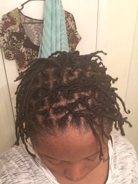 9/18/18  First Retwist Loc Journey, Dreadlocks, Hair, Beauty