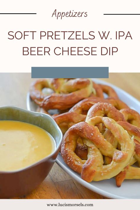 Homemade soft pretzels are more delicious than you can imagine. Pair with IPA Beer Cheese Dip or your favorite collection of mustards. Pretzel Beer Cheese Dip, Beer Cheese Dip, Homemade Pretzels, Homemade Soft Pretzels, Pretzel Dip, Ipa Beer, Beer Cheese, Soft Pretzels, Cheese Dip