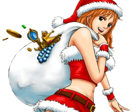 One Piece Christmas, Anime Render, One Piece Photos, Anime Christmas, One Piece Nami, Nami One Piece, Anime Lover, One Peice Anime, Funny Profile