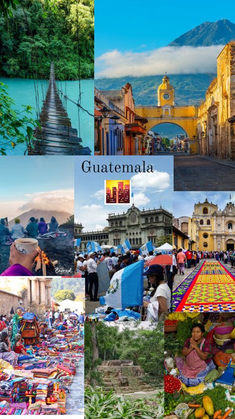 Dream Vacation Spots, Guatemala Travel, Dream Vacations Destinations, Travel Goals, Countries Of The World, Vacation Destinations, Travel Aesthetic, Travel Bucket List, Vacation Spots