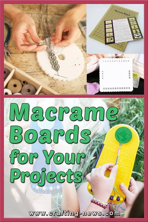 10 Best Macrame Boards for Your Macrame Projects in 2023 1mm Macrame Projects, Macrame Board Diy How To Make, Macrame Board Diy, Small Macrame Projects For Beginners, Macrame Work Station Diy, Macrame Kits, Small Macrame Projects, Macrame Tutorial Beginner, Macrame Board