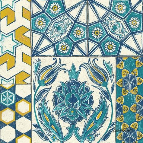 Turkish | Wayfair Turkish Tile, Turkish Tiles, Fluffy Towels, Turkish Art, World Cultures, Turkish Carpet, Tile Art, Canvas Home, Tile Patterns