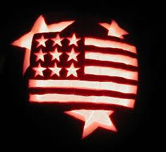 American Flag Pumpkin Carving, Funny Pumkin Carvings, American Flag Pumpkin, Pumpkin Inspo, Pumpkins Carving, Diy Pumpkin Carving, Carving Templates, Pumkin Carving, Pumpkin Decorating Contest