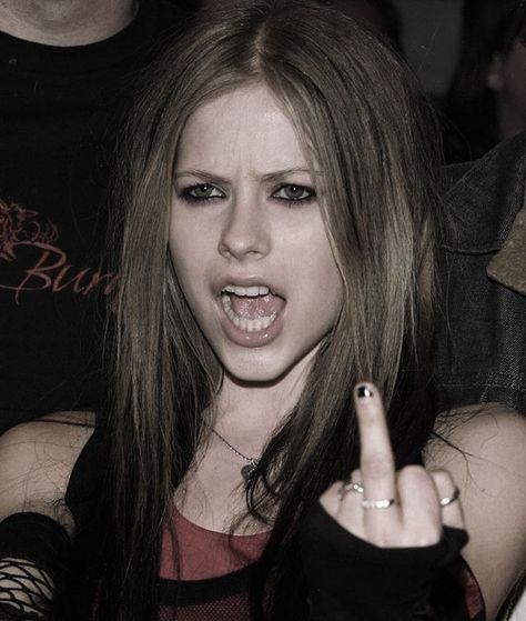 Middle Finger Meme, Avril Lavigne, The Middle, Tv Shows, Art Prints, Tv, Design, Art