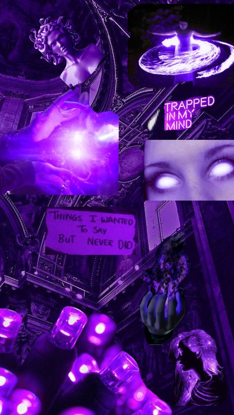 #purple #powers #inspiration Mysterious Purple Aesthetic, Purple Powers, Purple Magic, Chaos Magic, Witch Characters, Purple Aesthetic, Witch, Purple