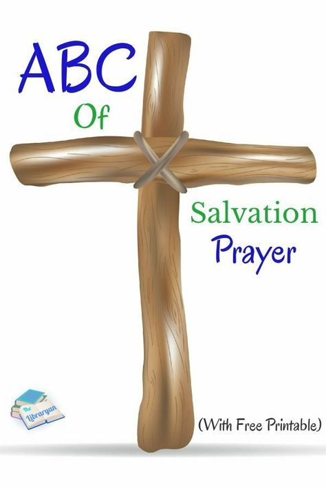 The truths of the traditional ABC of Salvation Prayer explained, and the Relationship with the Savior is Primary. #JesusSaves #Christianity Abc Of Salvation, Romans Road, Teen Ministry, Salvation Prayer, Plan Of Salvation, Christian Business, Prayer List, Mean To Be, Born Again