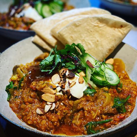 Lamb & Lentil Curry — Em's Food For Friends Food For Friends, Roasted Lentils, Lamb Curry Recipes, Lamb Shoulder Roast, One Pot Wonder, Lentil Curry Recipes, Winter Dinners, Lamb Dinner, Cooking Curry