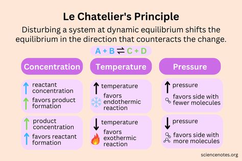 Le Chatelier's Principle Le Chatelier's Principle Notes, Le Chatelier's Principle, Chemistry Class 11, Ap Chem, Chemistry Posters, Atomic Theory, Advanced Mathematics, Chemistry Basics, Economic Analysis