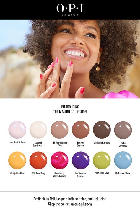 Spring Opi Gel Nail Colors, Opi Gel Polish Colors Summer, Opi Shellac Colors, Opi Summer 2023, Opi Summer Colors, Opi 2023, Long Acrylic Nails Summer, Gel Mani Short Nails, Opi Gel Polish Colors