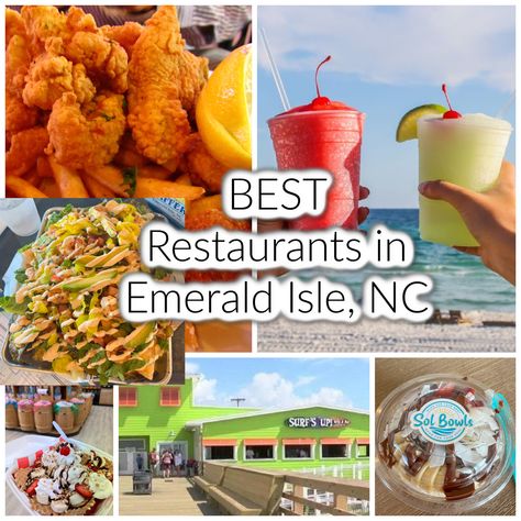 BEST Kid Friendly Restaurants in Emerald Isle, North Carolina Night Before Christmas Box Ideas, Movie Night Bar, Mini Gingerbread House Kit, Christmas Box Ideas, Diy Farmhouse Bench, Dining Set Makeover, Night Before Christmas Box, Emerald Isle North Carolina, Farmhouse Bench Diy