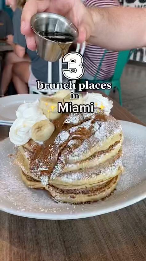 miami.foodiez on Instagram: Brunch in Miami✨these awesome three places are perfect for a chill brunch. Comment below with your favorite brunch spots • • •… Brunch In Miami, Brunch Miami, Miami Bucket List, Miami Travel Guide, Miami Food, Brunch Places, Miami Travel, Cafe Bistro, Food Spot