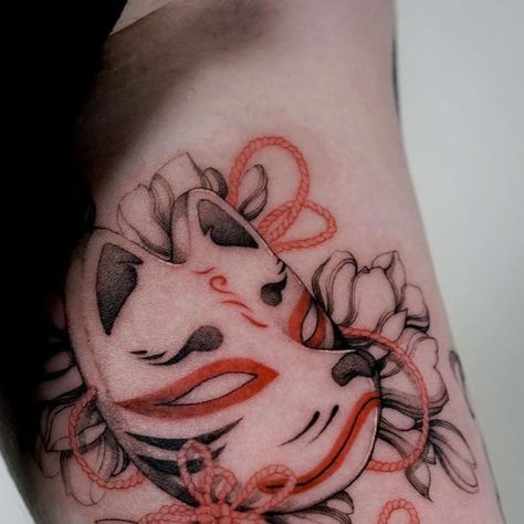 Fox Mask, Mask Tattoo, Thanks For Coming, Back Tattoo, Fox, Mask, Tattoos, On Instagram, Quick Saves