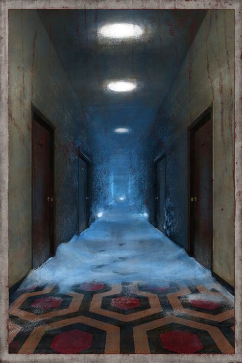 Stephen King It, The Overlook Hotel, Doctor Sleep, Overlook Hotel, Horror Movie Art, King Art, Horror Movie Posters, Stanley Kubrick, Film Art