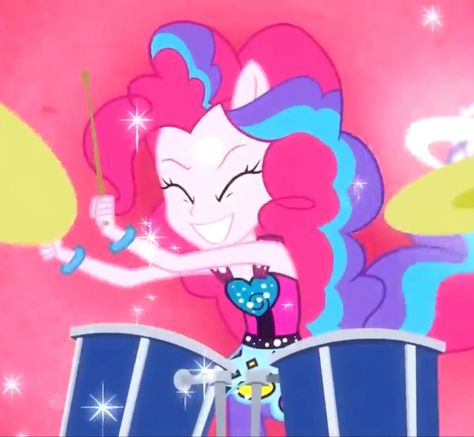 Pinkie Pie Icon, Pinkie Pie, Equestria Girls, Pie, Pink, Blue