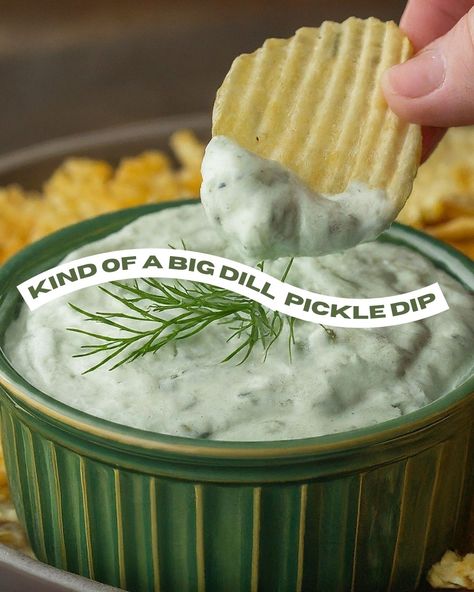 Craving a chip dip that's got a kick? 

My Kind of a Big Dill Pickle Dip is a flavor explosion you won't want to miss! The secret's in my Kind of a Big Dill spice blend - a magic mix of black pepper, mustard seed, dill, garlic, and more! 

This ain't your average pickle dip - it's the perfect party pleaser or game-day grub. Get the recipe today at the link in my bio (or the url below)! Dill Pickle Dip Greek Yogurt, Dip Greek Yogurt, Dill Pickle Dip, Pickle Dip, Big Dill, Dill Pickles, Chip Dip, Dill Pickle, Spice Blends