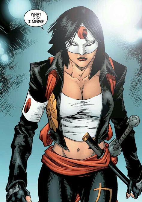 Dc Comic Women, Dc Suicidesquad, Tatsu Yamashiro, Comic Women, Dc Comics Girls, Dc Women, Univers Dc, Arte Dc Comics, Dc Comics Artwork