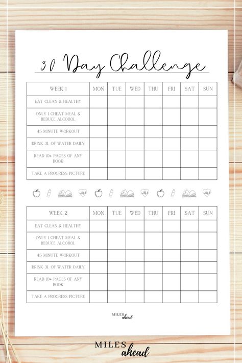 30 Day Challenge 75 Day Soft Challenge Tracker Free Printable, 75 Soft Challenge Tracker Free Download, 75 Hard Workout Ideas, 30 Day Tracker, 30 Day Habit Tracker, Workout Log Printable, 75 Challenge, 75 Soft Challenge Tracker, Planners For Men