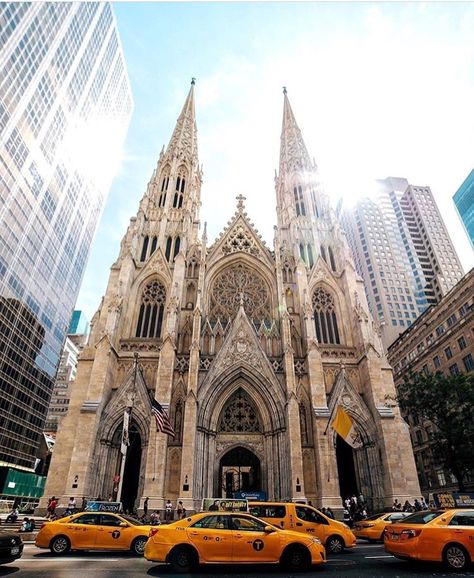 New York City on Instagram: “St. Patrick’s cathedral. A true architectural gem. 📸 @irina_ls” St Patricks Cathedral Nyc, St Patrick's Cathedral, New York Vacation, Autumn In New York, Nyc Aesthetic, New York Photos, Visit New York, New York City Travel, Nyc Trip