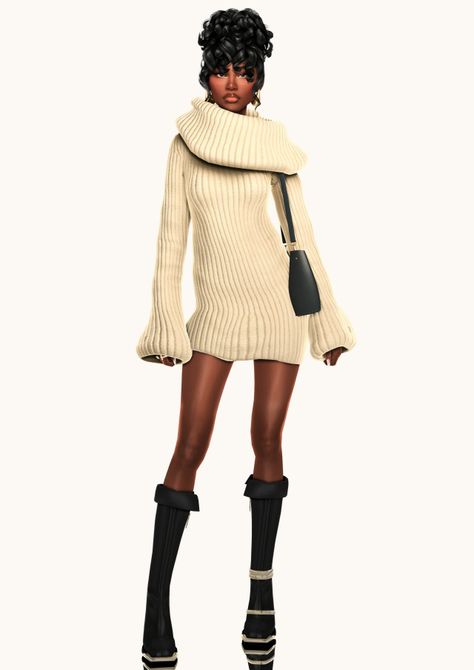 Naomi's Corner Sims 4 Fall Cc, Ts4 Lookbook, Socks And Loafers, Shorts Tights, Tights And Heels, Hair Dress, Skirt Heels, Fall Lookbook, Body Outfit