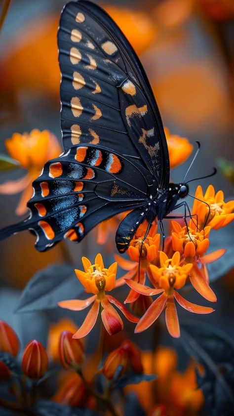 Beautiful Butterfly Images, Black Swallowtail Butterfly, Photo Papillon, Butterfly Migration, Butterflies Nature, Black Swallowtail, Most Beautiful Butterfly, Lotus Flower Pictures, Beautiful Butterfly Pictures