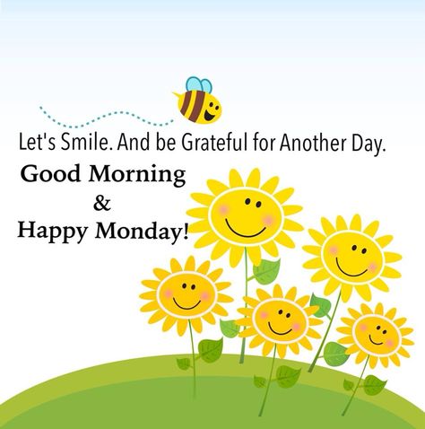 Good Morning & Happy Monday!! Let's Smile. And be grateful for another day. Monday Morning Wishes, Monday Inspirational Quotes, Monday Greetings, Monday Pictures, Happy Monday Quotes, Happy Monday Morning, Monday Morning Quotes, Good Morning Happy Monday, Monday Blessings