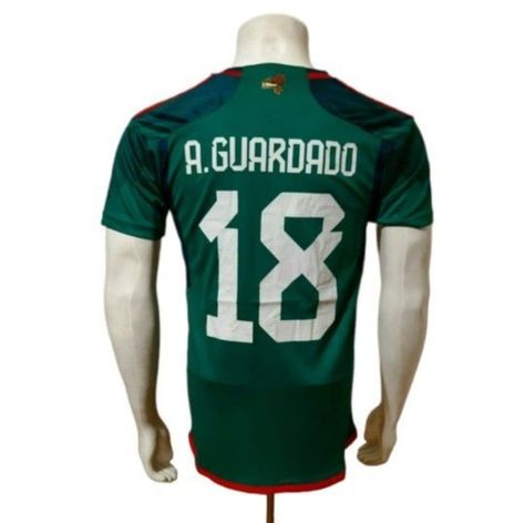 ANDRES GUARDADO MEXICO  HOME FAN JERSEY WORLD CUP 2022 House Fan, World Cup 2022, World Cup, Fan, Brand New, Mexico