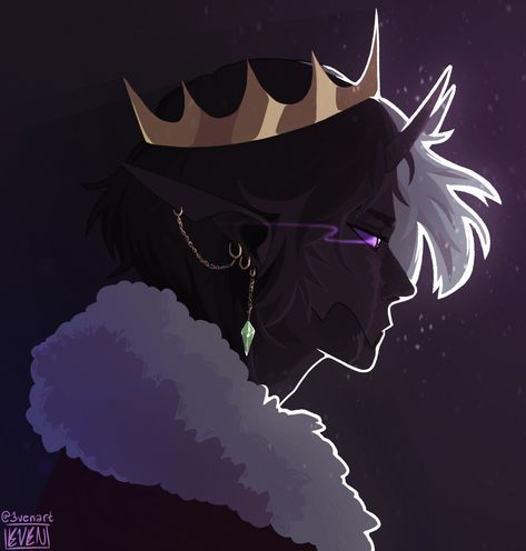 Ranboo Fanart, Anime Character, Crown, On Twitter, Twitter, Anime