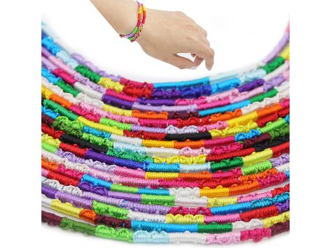 - Colorful vsco jewelry set of handmade friendship bracelets is woven with care and won't untangle from daily wear - These wrap bracelets for girls are 18 to 22 inches long and can be worn as wrap bracelets, wrap anklets, necklaces, and chokers for those who love hippie jewelry - Simple and cute boho y2k jewelry make perfect ankle bracelets for women, string bracelet for women, matching bracelets for friends, boho necklace and hippie chokers - Handmade woven bulk bracelet set in colorful rainbow Bracelets For Friends, Vsco Jewelry, Woven Friendship Bracelets, Handmade Friendship Bracelets, Braid Jewelry, Woven Necklace, Y2k Jewelry, Wrap Bracelets, Hippie Jewelry