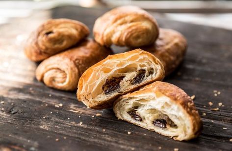 Gluten-Free Chocolate Croissant - Really Great Food Gluten Free Croissant Dough, Paleo Croissant Recipe, Gluten Free Croissant Flaky, Gluten Free Chocolate Croissant Recipe, Paleo Crossiants, Vegan Gluten Free Croissants, Gluten Free Chocolate Croissant, Gf Croissant Recipe, Croissant Gluten Free