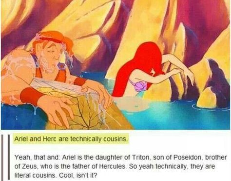 Little Mermaid Fact? Disney Theory, Funny Disney Memes, Funny Disney, Film Disney, Disney Facts, Disney Jokes, Nerd Life, Disney Memes, Disney Stuff