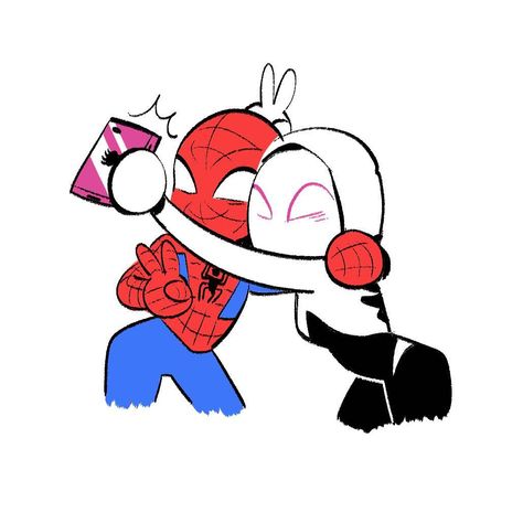 No photo description available. Spiderman And Spider Gwen, Funny Morning Pictures, Fun Quizzes To Take, Fun Test, Gwen Stacy, Spider Gwen, Spider Woman, Hello Kitty Pictures, Amazing Spiderman