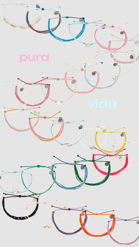 Pur Vida Bracelet, Bday Wishlist, Preppy Gifts, Olivia Grace, Preppy Stuff, Pura Vida Bracelets, Gift Inspo, Clay Bead, Summer Bracelets