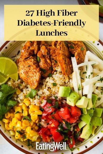 High Fibre Lunches, Prediabetic Diet, Complex Carbs, Fest Mad, Healthy Recipes For Diabetics, High In Fiber, Diet Food List, Idee Pasto Sano, Organic Health