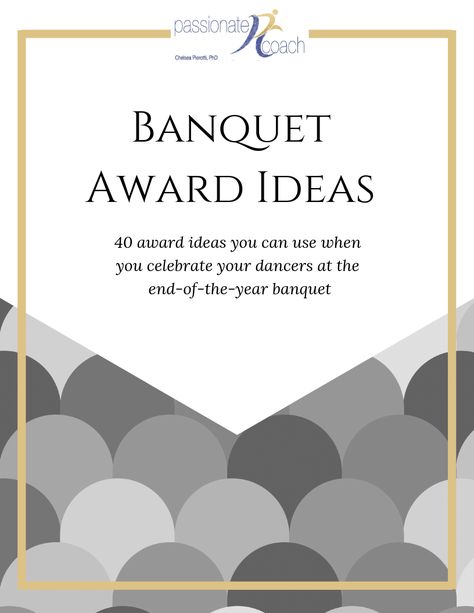 Dance Team Banquet Award Ideas! Download the free list to spark some creativity into your banquet this season! dance team, dance coach, pom, jazz, hip hop, kick, dance competition, dance problems, dancer problems, #dancecoach #danceteam Dance Team Awards Banquet, Cheer Banquet Award Ideas, Banquet Awards Ideas, Dance Awards Ideas, Cheer Banquet Awards, Dance Team Awards Ideas, Dance Team Banquet Ideas, Dance Team Gifts High School, Dance Banquet Ideas