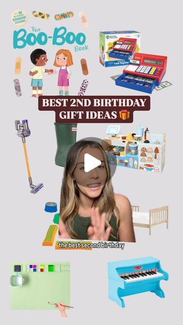 Sara Martinez on Instagram: "Comment “second birthday” and I’ll send you the entire long list of 2nd birthday gift ideas. Thanks to all of you who sent me your favorite toddler gifts 🎁 let me know what you think would make the perfect second birthday gift! 

#secondbirthday #turningtwosoon #2ndbirthday #2ndbirthdayparty #2ndbirthdaypresent #2ndbirthdaygift #giftsfortwoyearolds #secondbirthdaygift #soontobetwo #toddlergifts #toddlergiftguide #toddlergiftideas 

2nd birthday gift ideas 
Second birthday gift guide 
Best second birthday gift" 2nd Birthday Gift Ideas, Birthday Gift Guide, Toddler Gift Guide, Parent Hacks, 2nd Birthday Gifts, Second Birthday, Baby Ideas, Birthday Gift Ideas, Toddler Gifts