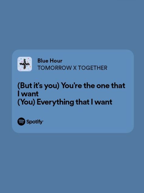 Kpop Lyric Aesthetic, Ghosting Txt Lyrics, Txt Song Lyrics Quotes, Blue Hour Lyrics, Txt Song Quotes, Lyric Core, Blue Song Lyrics, Kpop Spotify Lyrics, Txt Lyrics