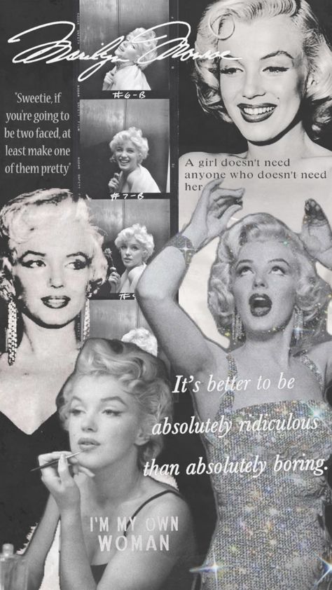 #marilynmonroe #marilyn #aesthetic #blackandwhite #vintage #movie #outfitinspo #hollywood #oldhollywood #movies #quotes #wallpaper #marilynmonroeaesthetic 🤍🖤 Marilyn Aesthetic, Marilyn Monroe Aesthetic, Marilyn Quotes, Marilyn Monroe Wallpaper, Marilyn Monroe Quotes, Movies Quotes, Affirmations For Happiness, Marilyn Monroe Photos, Vintage Movie